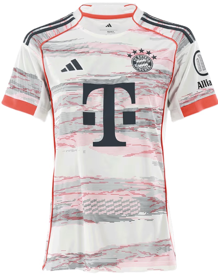 Camisa Feminina II Bayern de Munique 2025 2026 Adidas oficial 